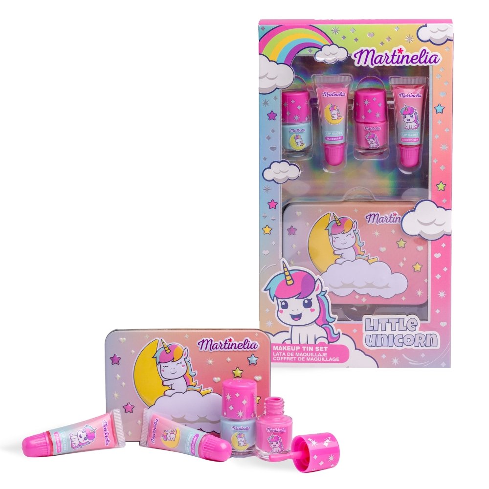 Set de Maquillaje en Lata Little Unicorn Unicornio MARTINELIA Imagen principal del producto