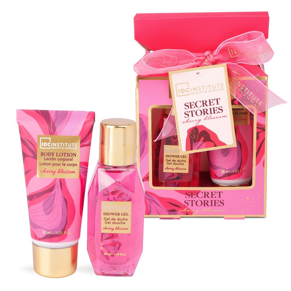 Dúo de baño Secret Stories flor de cerezo - IDC Regalo