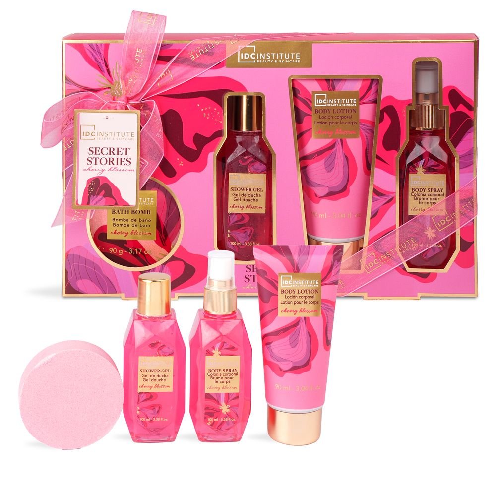 Estuche set de baño 4 piezas Secret Stories IDC Regalo