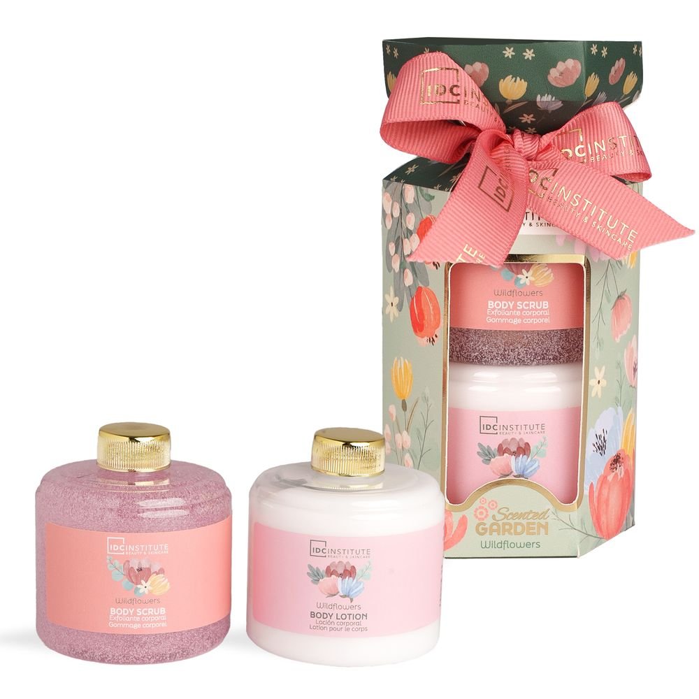 Dúo Perfecto Perfumado Garden Exfoliante y Crema - IDC
