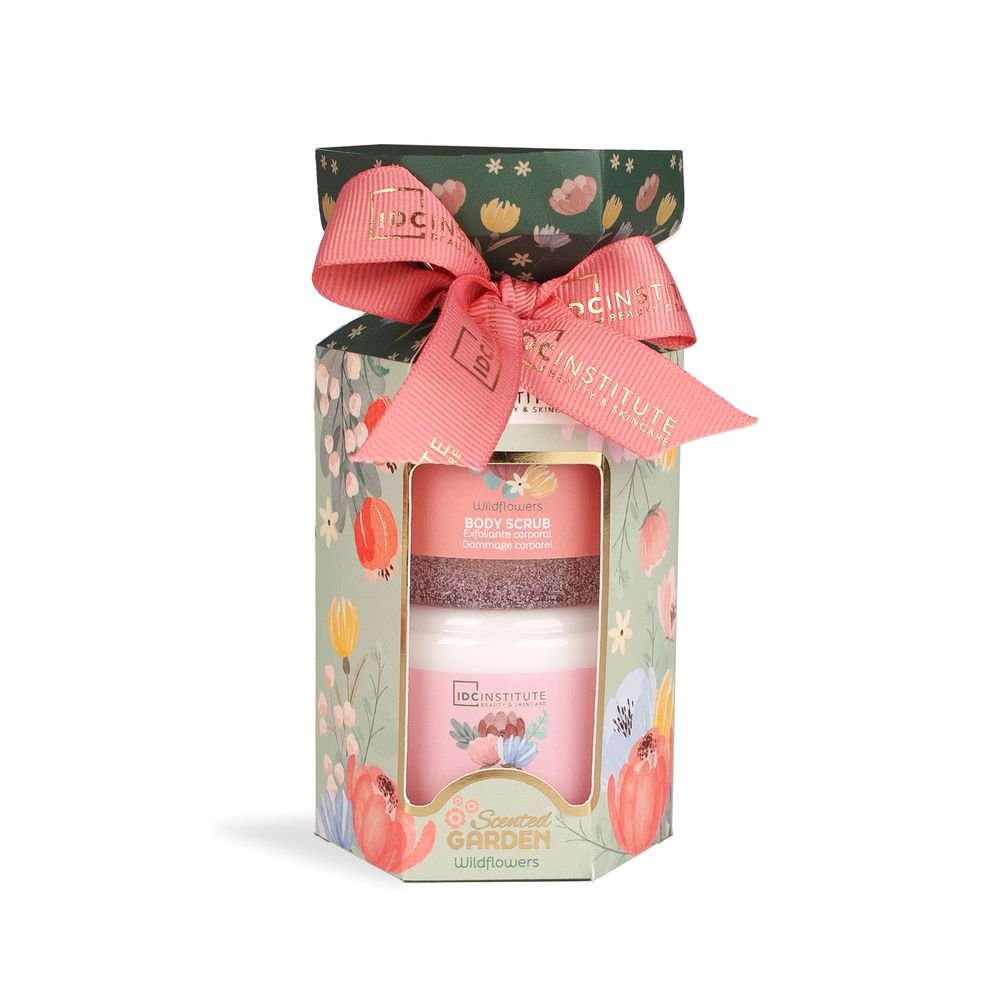 Dúo Perfecto Perfumado Garden Exfoliante y Crema - IDC