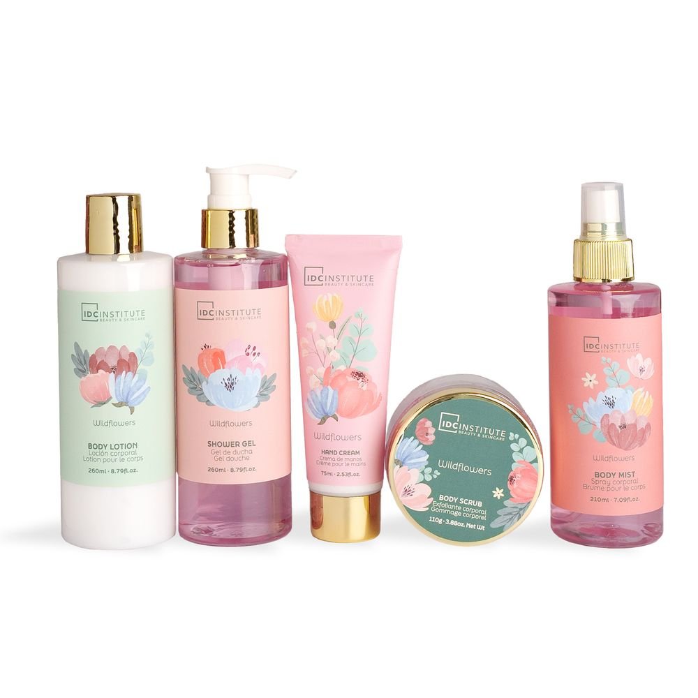 Estuche set de baño 5 piezas perfumado Garden