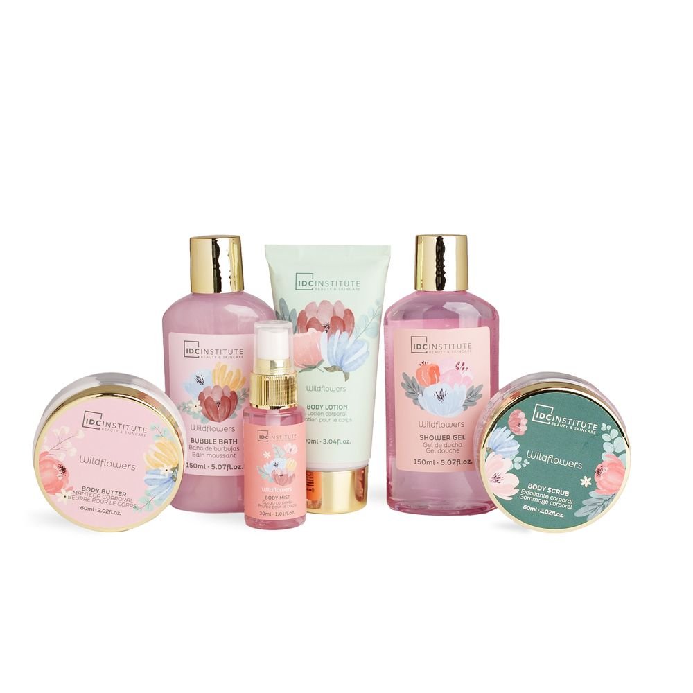 Cesta metálica set regalo perfumado Garden - IDC Regalo