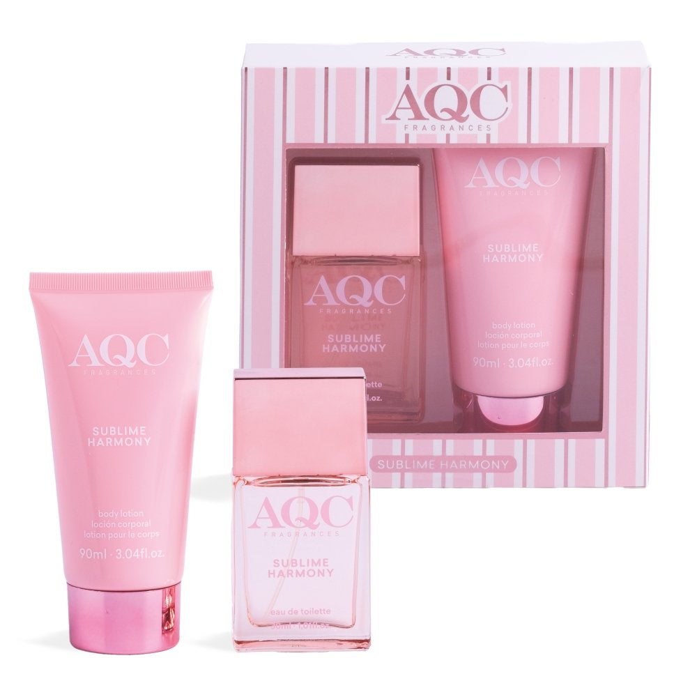ESTUCHE FRAGANCIA SUBLIME HARMONY 2 PIEZAS | AQC FRAGANCES | 1 UNIDAD | 8436622272334