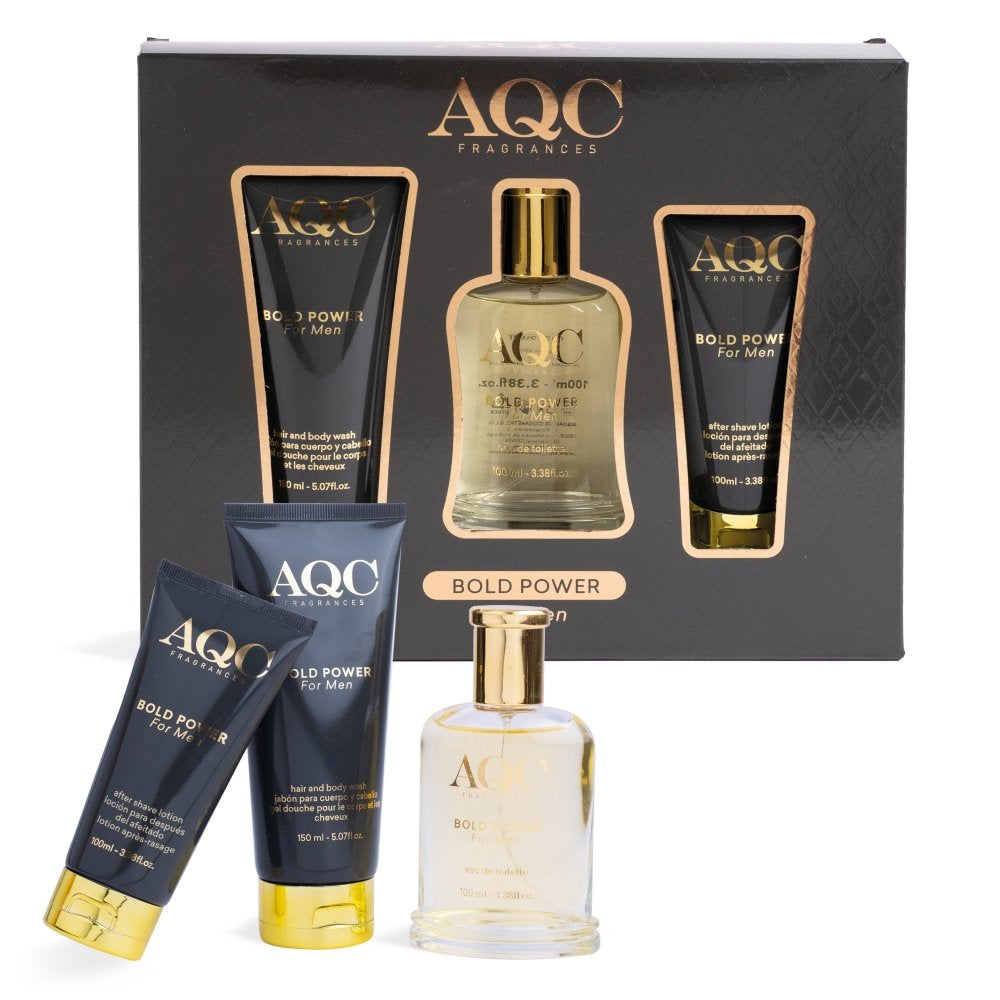 ESTUCHE FRAGANCIA BOLD POWER 3 PIEZAS PARA HOMBRE | AQC FRAGANCES | 1 UNIDAD | 8436622272518 Imagen principal del producto