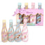 Set 4 botellas baño y cuidado corporal IDC