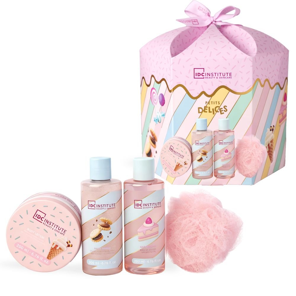 Set de baño Petits Delices 4 piezas IDC Regalo