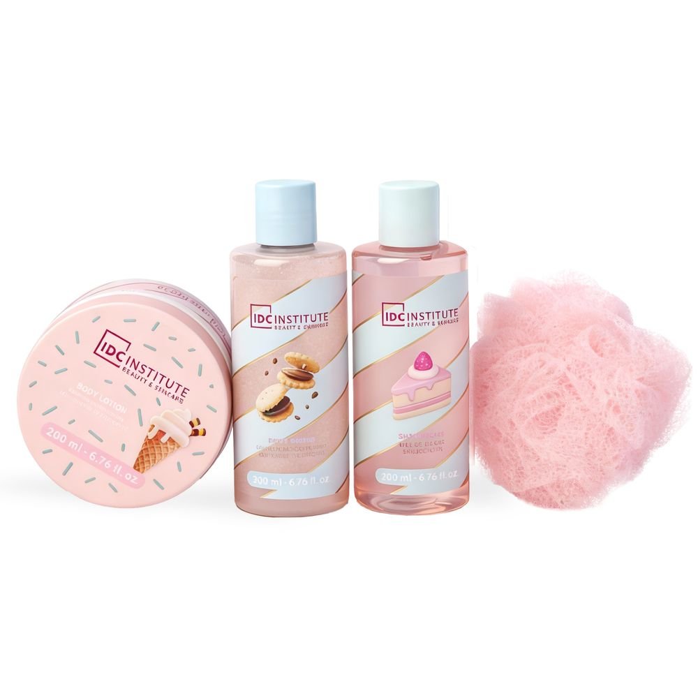 Set de baño Petits Delices 4 piezas IDC Regalo
