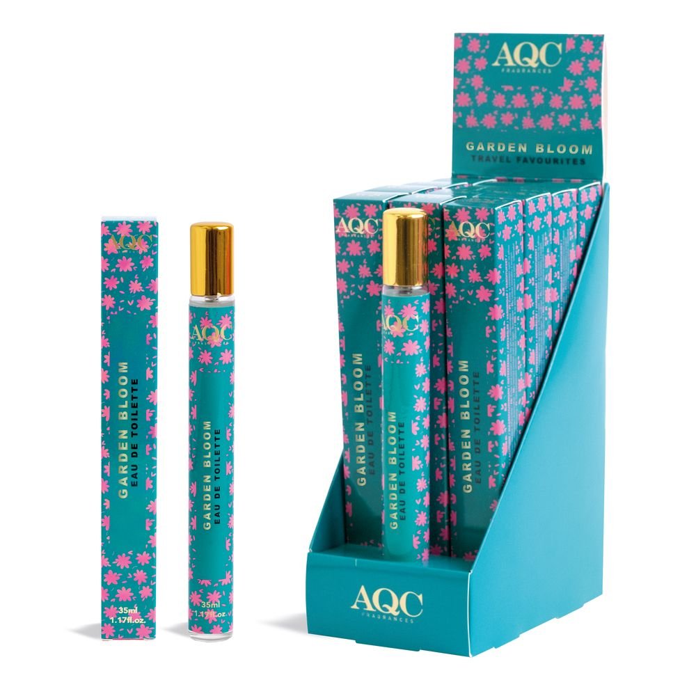 Expositor 12 Fragancia 35 ml Olor a Flores y Afrutado AQC Fragrances Imagen principal del producto
