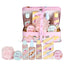 Caja metálica set de baño Petits Délices 7 piezas