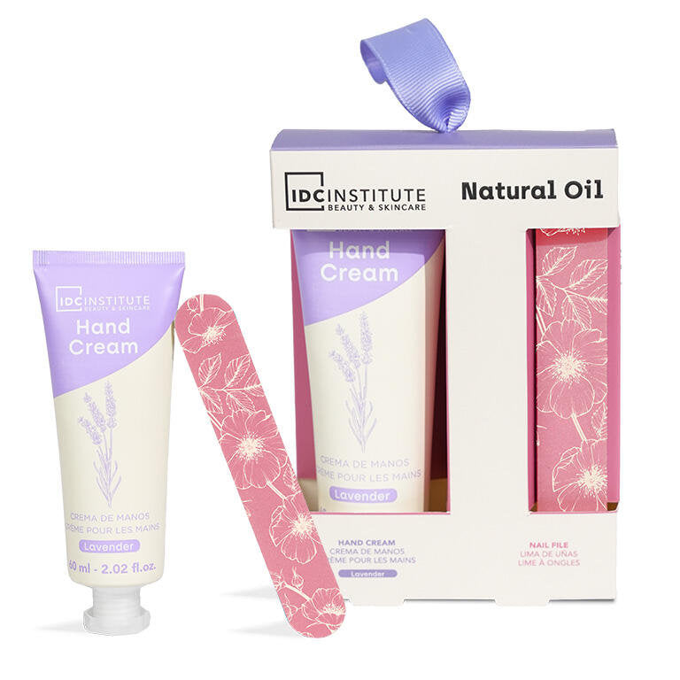Set Manicura Perfecta Natural Oil, crema y lima (12 unidades)