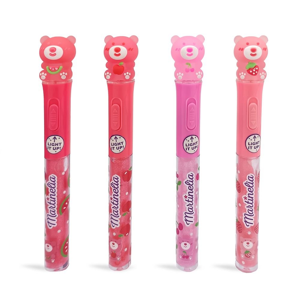 Expositor 24 Brillo Labios World Iluminado Martinelia