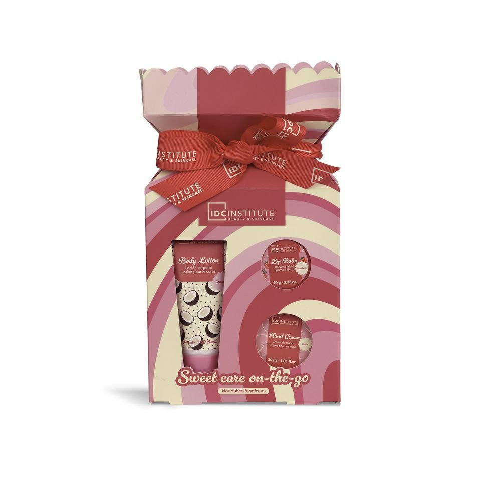 Mini Set de Baño Sweet Swirls Candy IDC, 6 unidades