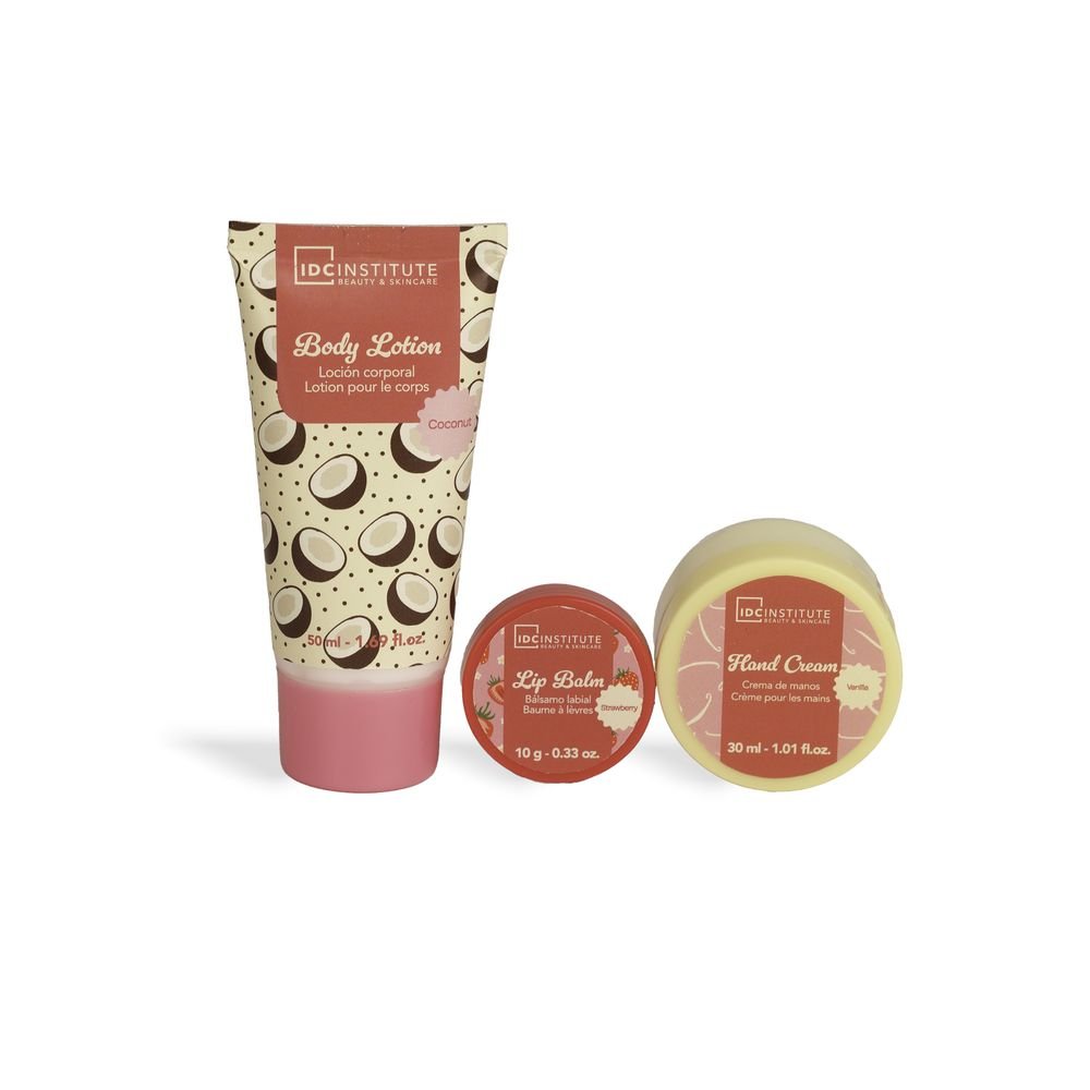 Mini Set de Baño Sweet Swirls Candy IDC, 6 unidades