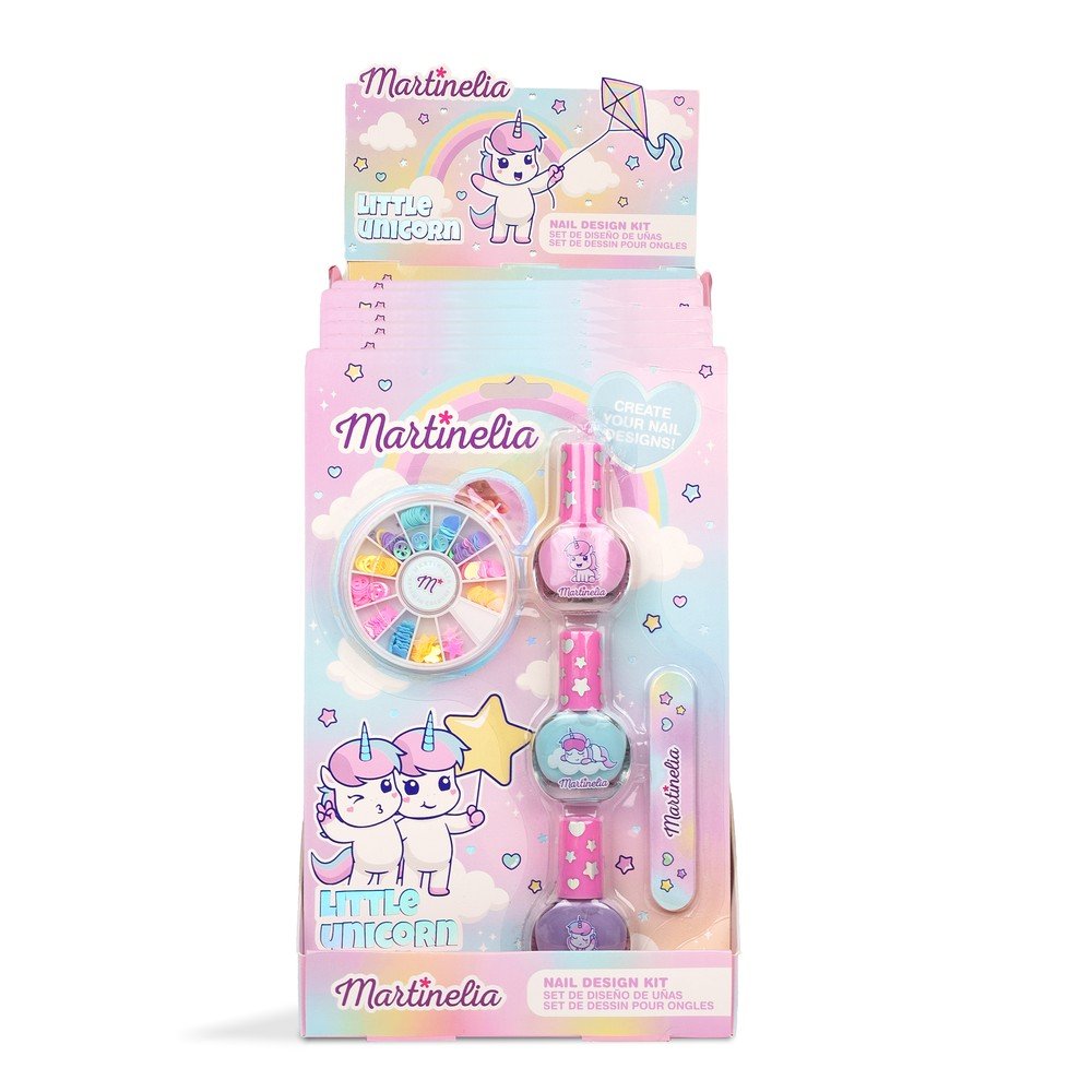 Set Decoración Uñas Little Unicorn Martinelia 8 unidades