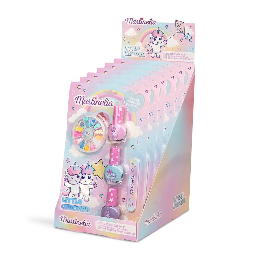 Set Decoración Uñas Little Unicorn Martinelia 8 unidades
