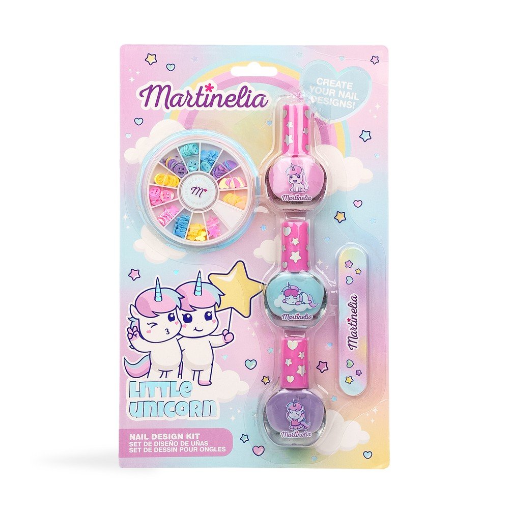 Set Decoración Uñas Little Unicorn Martinelia 8 unidades
