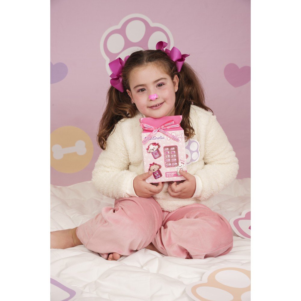 Set Uñas Adorables Puppies Martinelia
