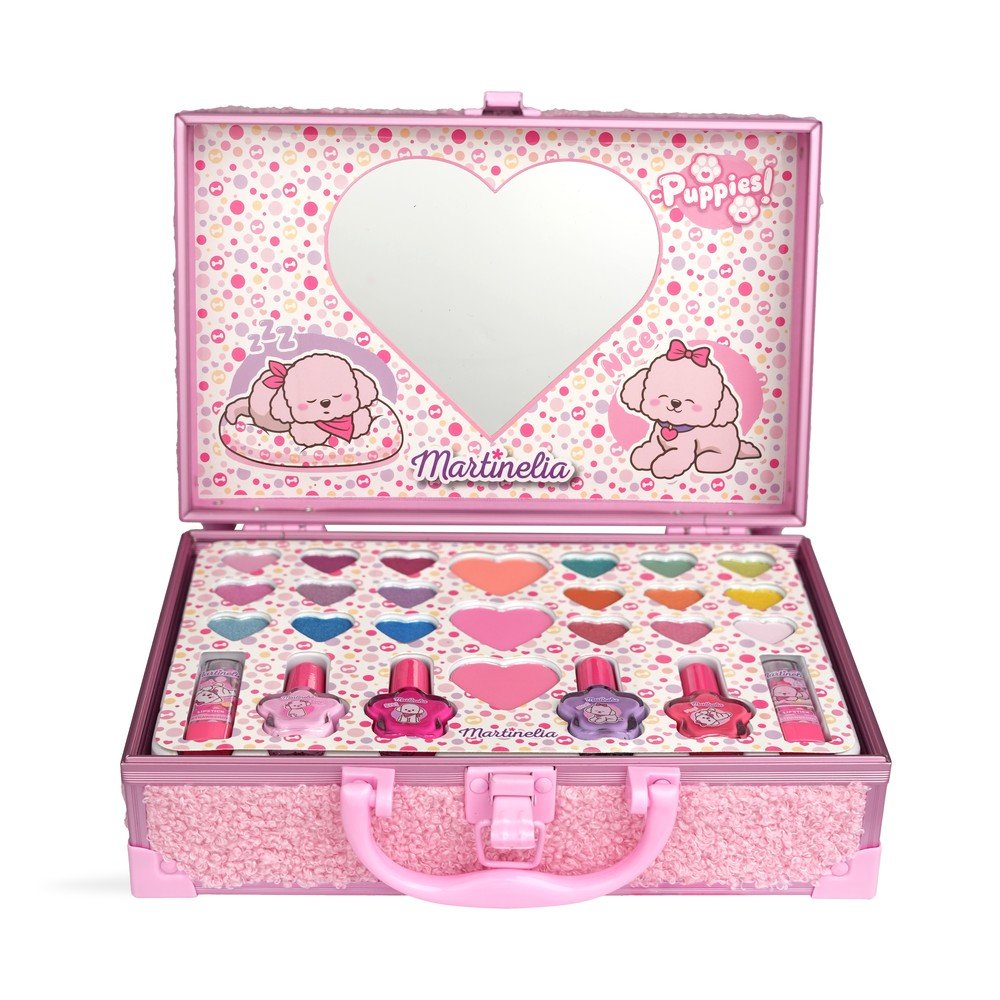 Maletín Maquillaje Esponjoso Puppies Martinelia