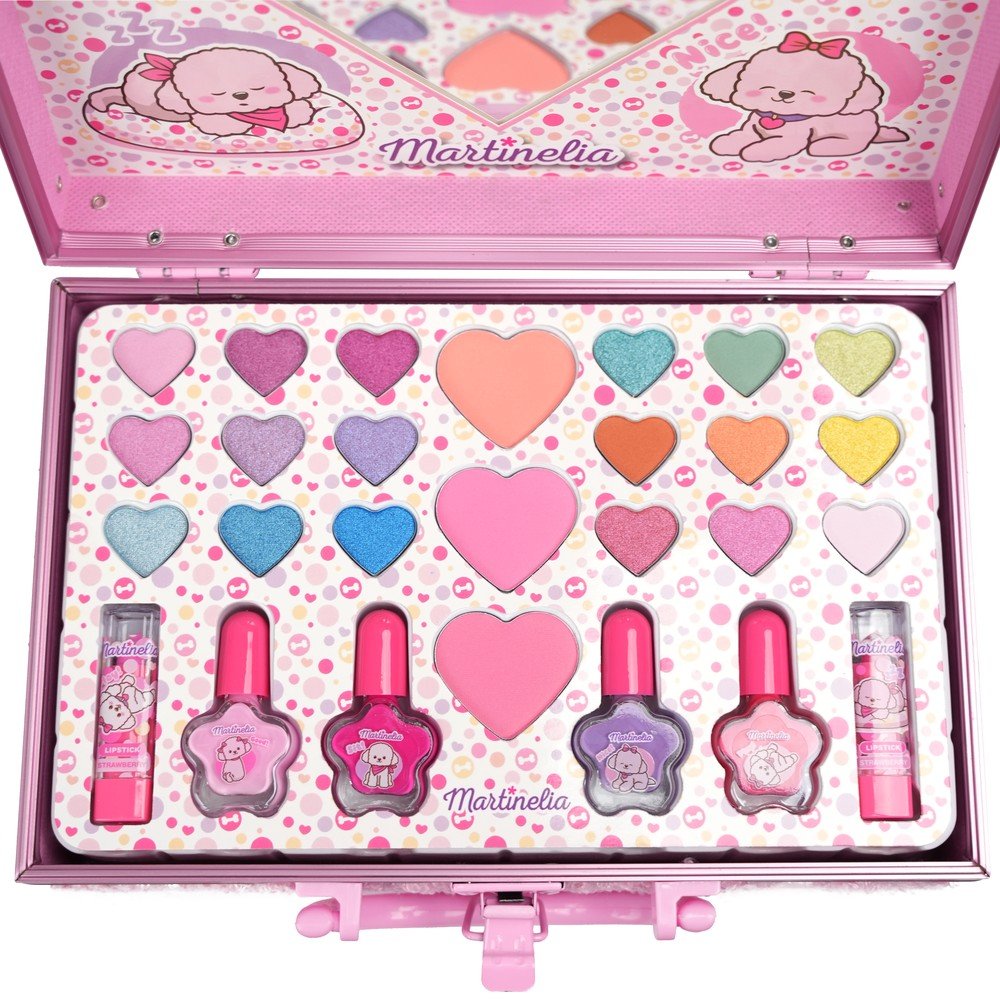 Maletín Maquillaje Esponjoso Puppies Martinelia