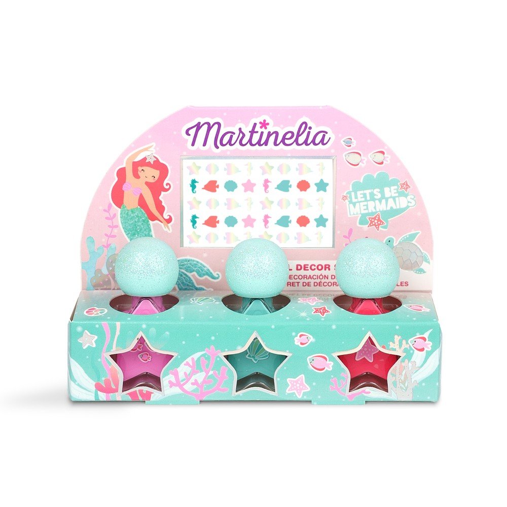 Set decoración uñas Let's Be Mermaids Martinelia, 6 unidades