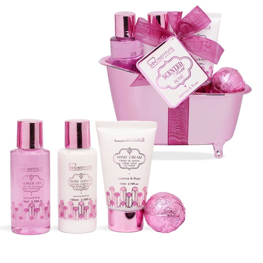 Set de baño Bañera Rose IDC Regalo