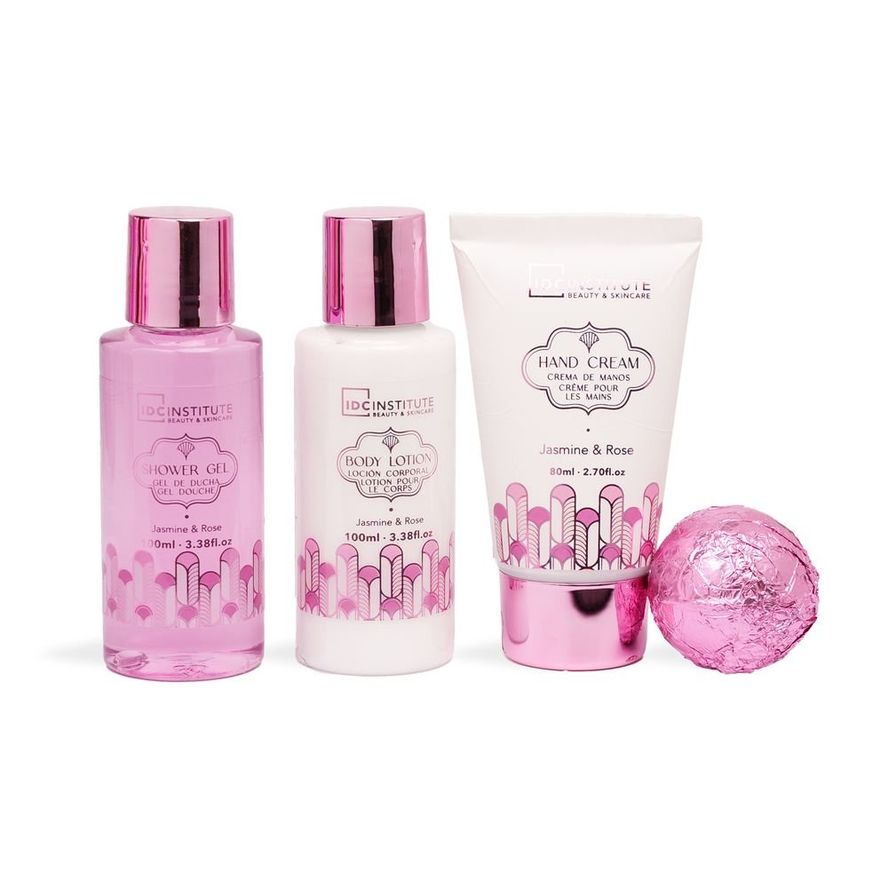 Set de baño Bañera Rose IDC Regalo