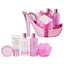 Set de baño Tacón Rose 5p de IDC Regalo