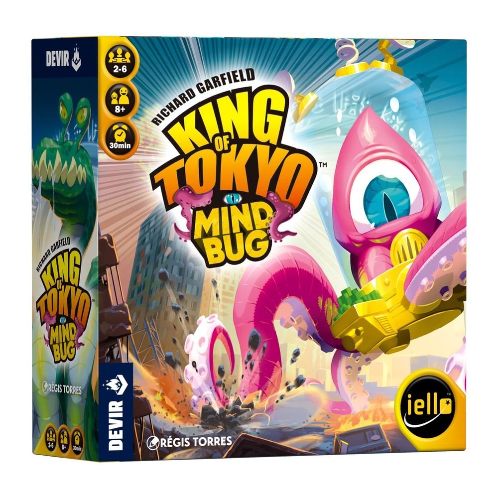 Juego de Mesa King of Tokyo Mindbug Devir Games Imagen principal del producto