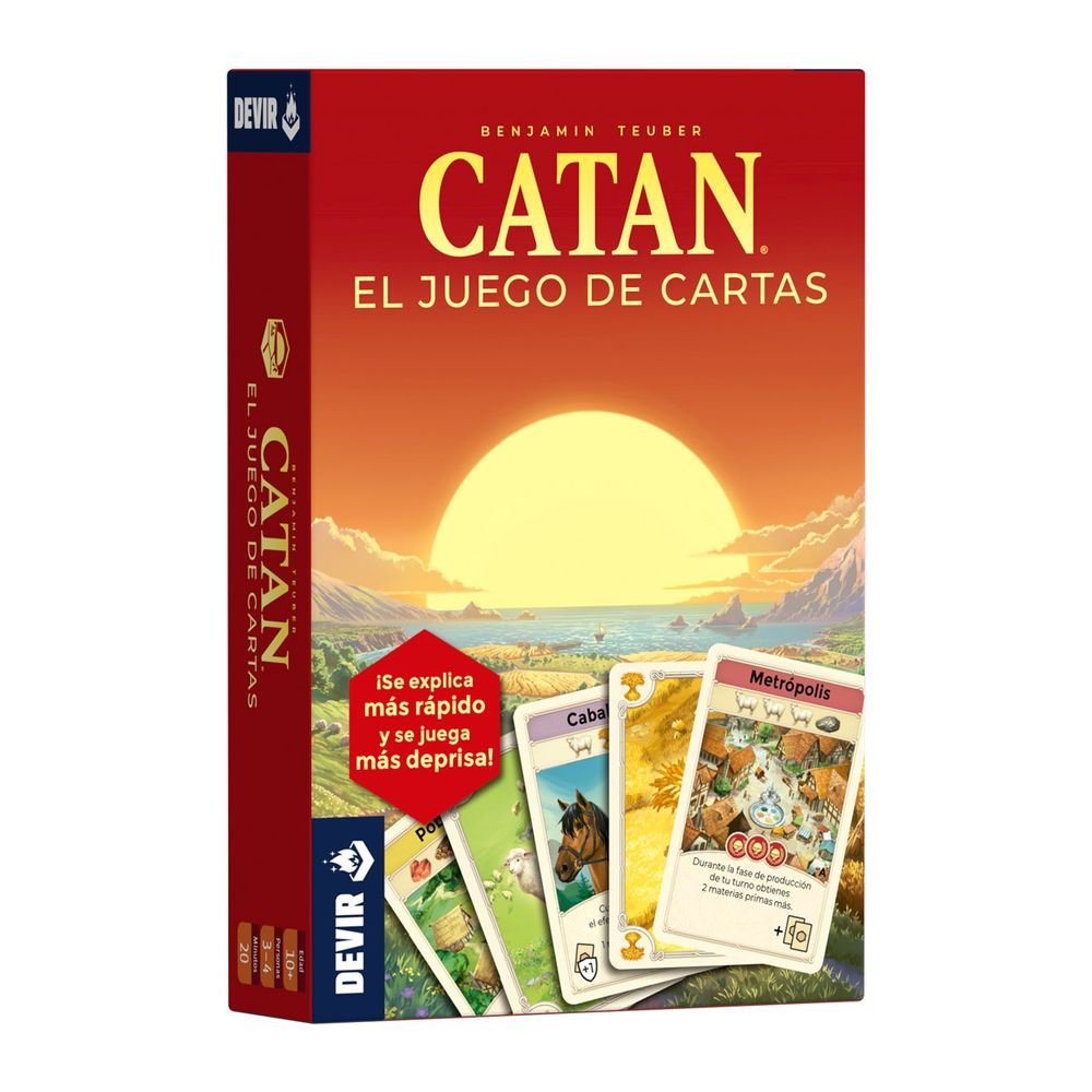 Juego de Cartas Catan Devir Games