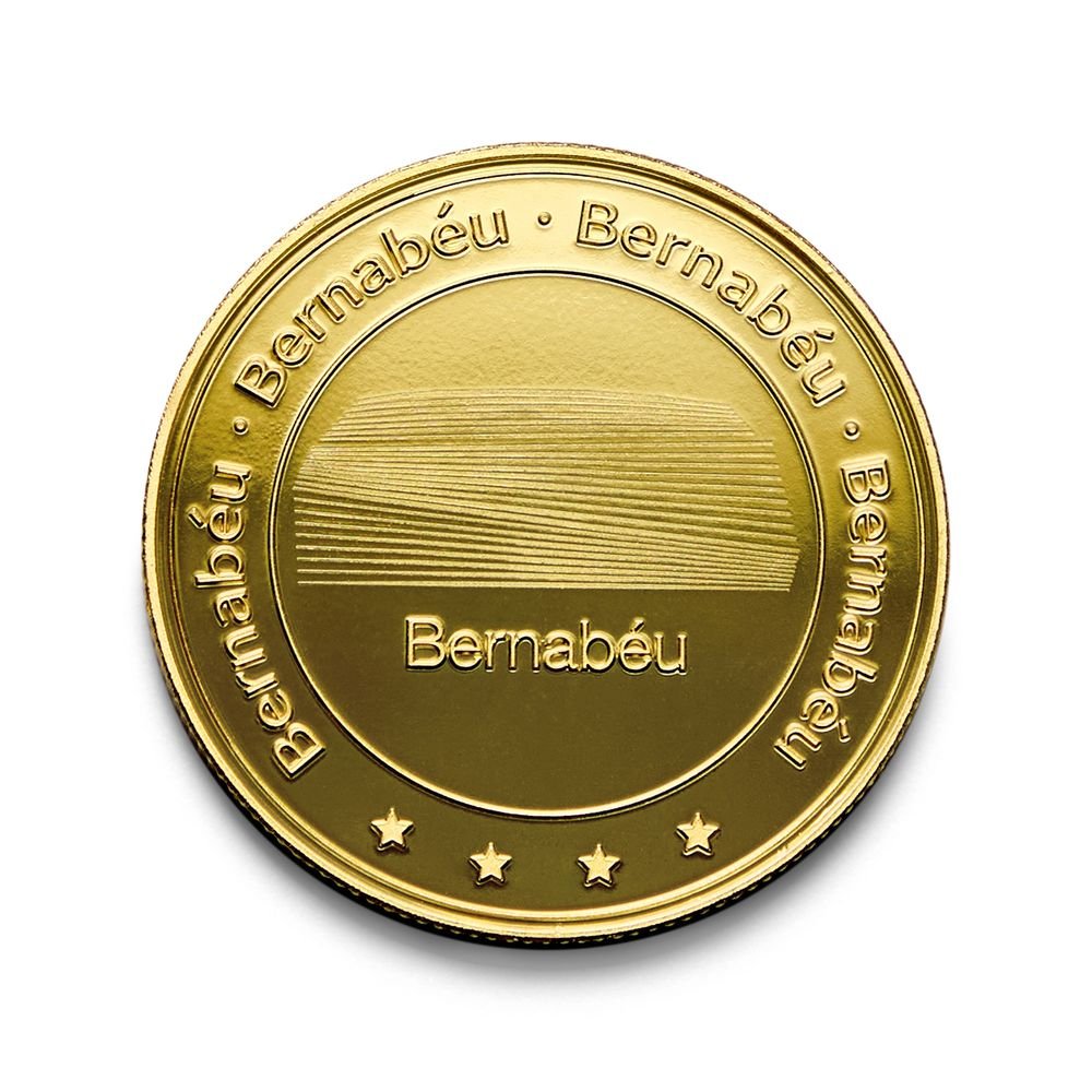 Moneda Real Madrid Bernabeu Oro MOCILAB