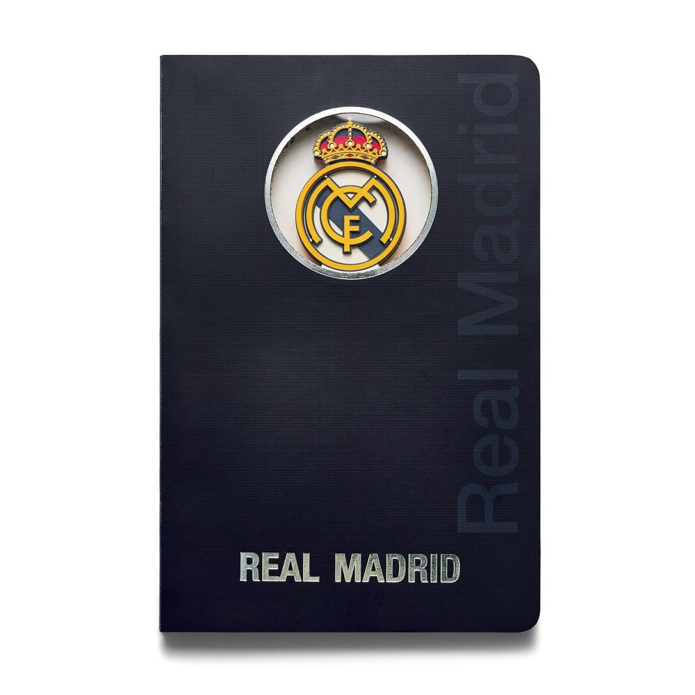 Cuaderno 3D Escudo Real Madrid MOCILAB Azul Imagen principal del producto