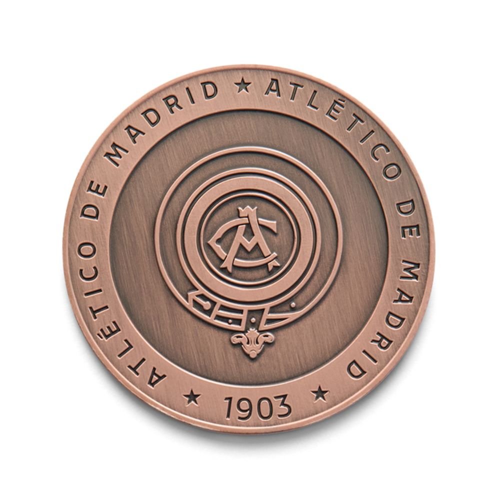 Moneda Atleti Escudo Antiguo Bronce Ant. Imagen principal del producto