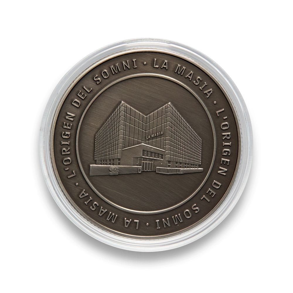 Moneda Fc Barcelona la Massia Marca MOCILAB Regalo decorativo Imagen principal del producto