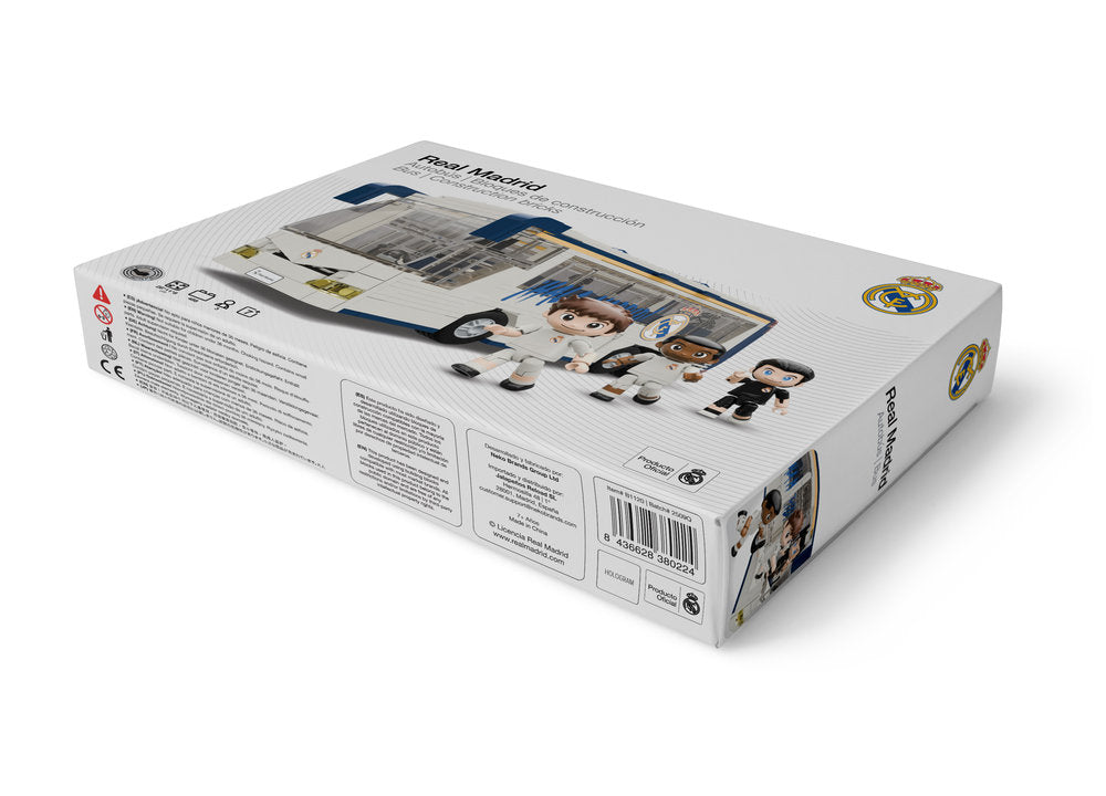 Set construcción Real Madrid autobús 488 pzs