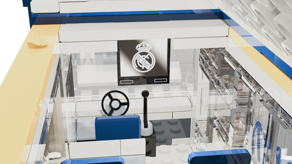 Set construcción Real Madrid autobús 488 pzs