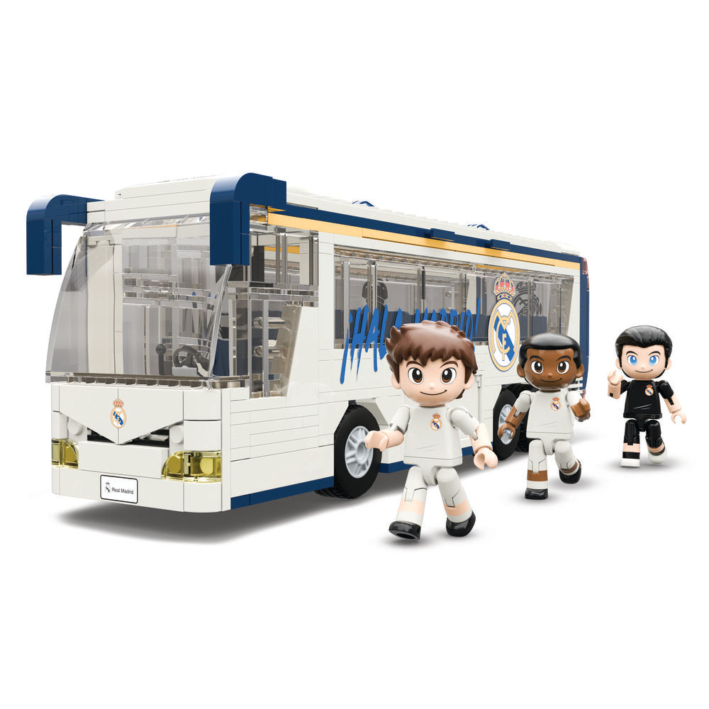 Set construcción Real Madrid autobús 488 pzs