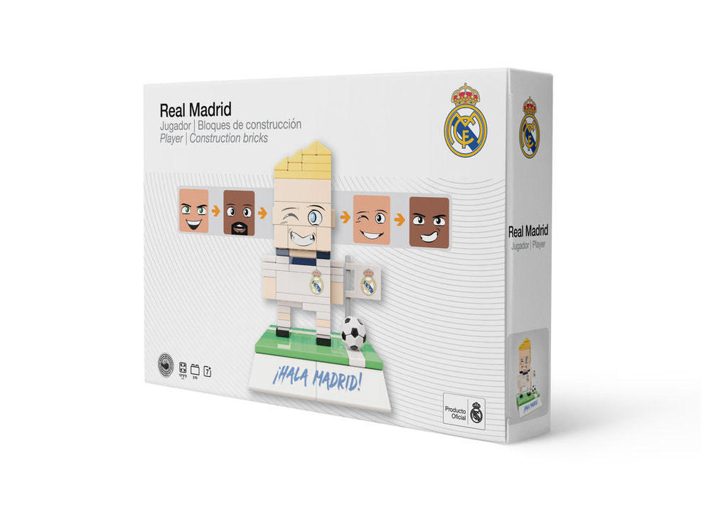 Set Construcción Real Madrid Jugador 210 Pzs 10 cm NEKO Imagen principal del producto