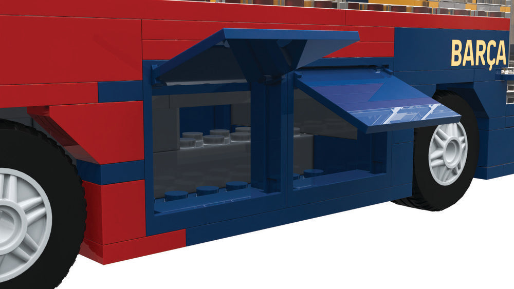 Set construcción FC Barcelona autobús 488 pzs Neko