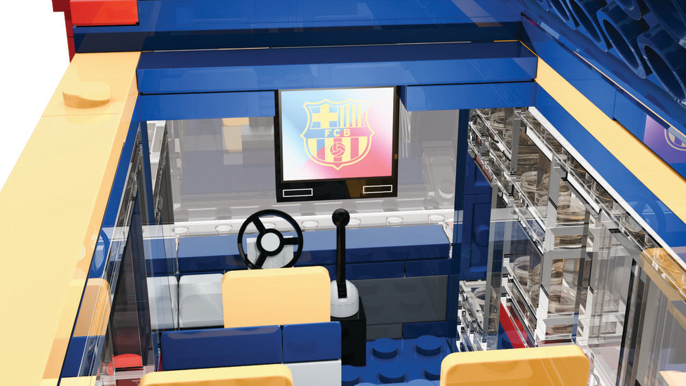 Set construcción FC Barcelona autobús 488 pzs Neko