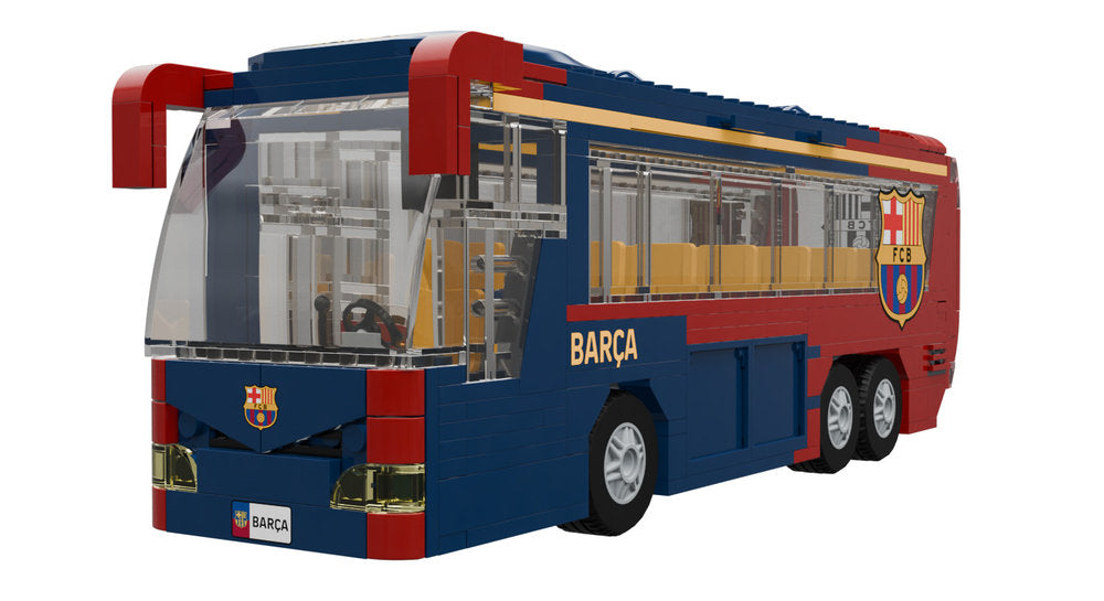Set construcción FC Barcelona autobús 488 pzs Neko