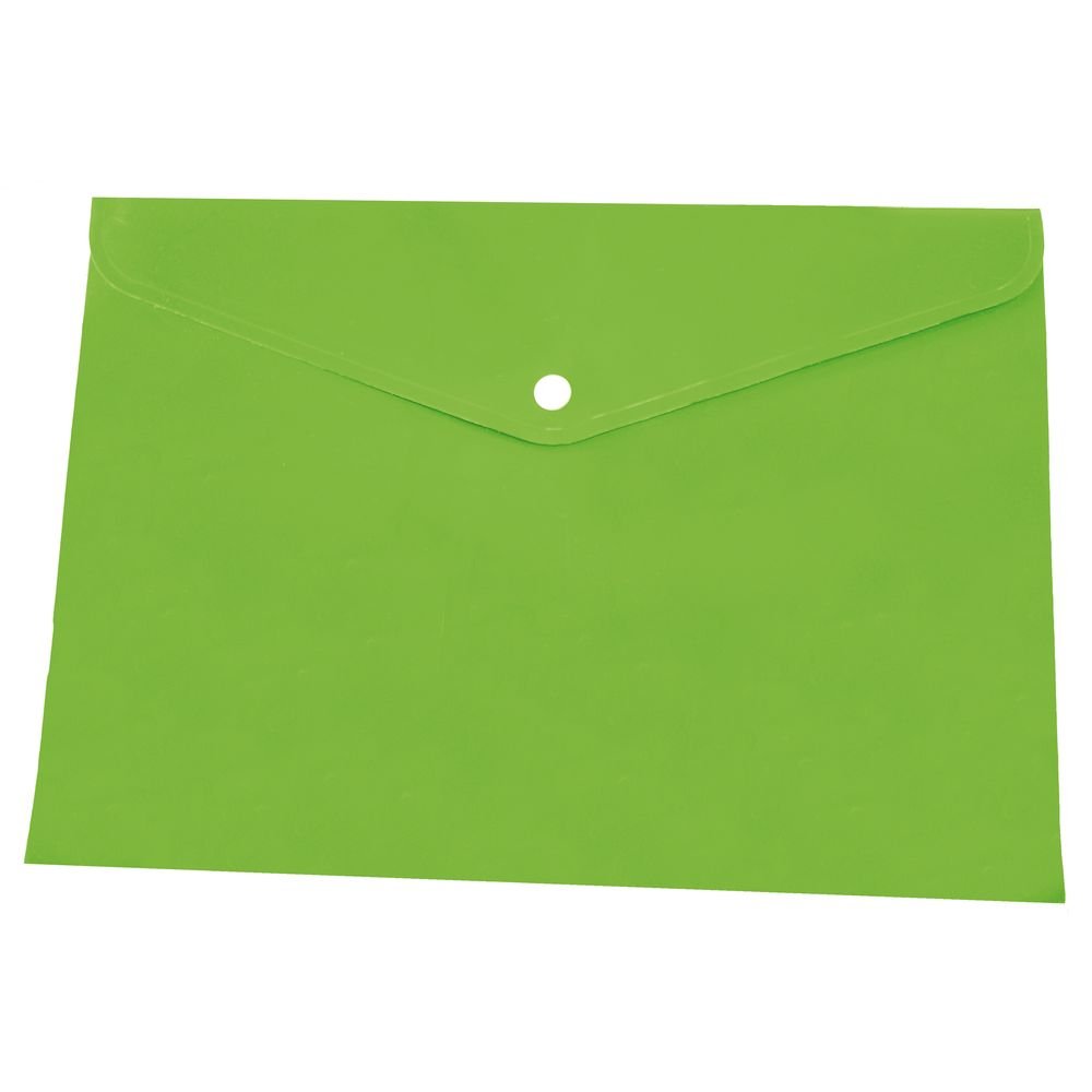 Sobres portadocumentos A4 con broche DHP Basico, pack 12 ud.