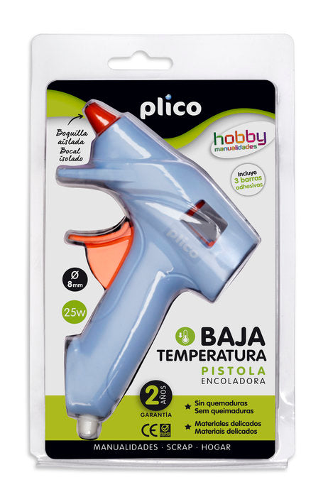 Pistola Termofusible Mini Baja Temperatura Plico Imagen principal del producto