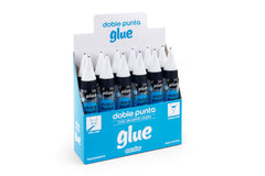 COLA DOBLE PUNTA GLUE | 12 UNIDADES | (PLICO)