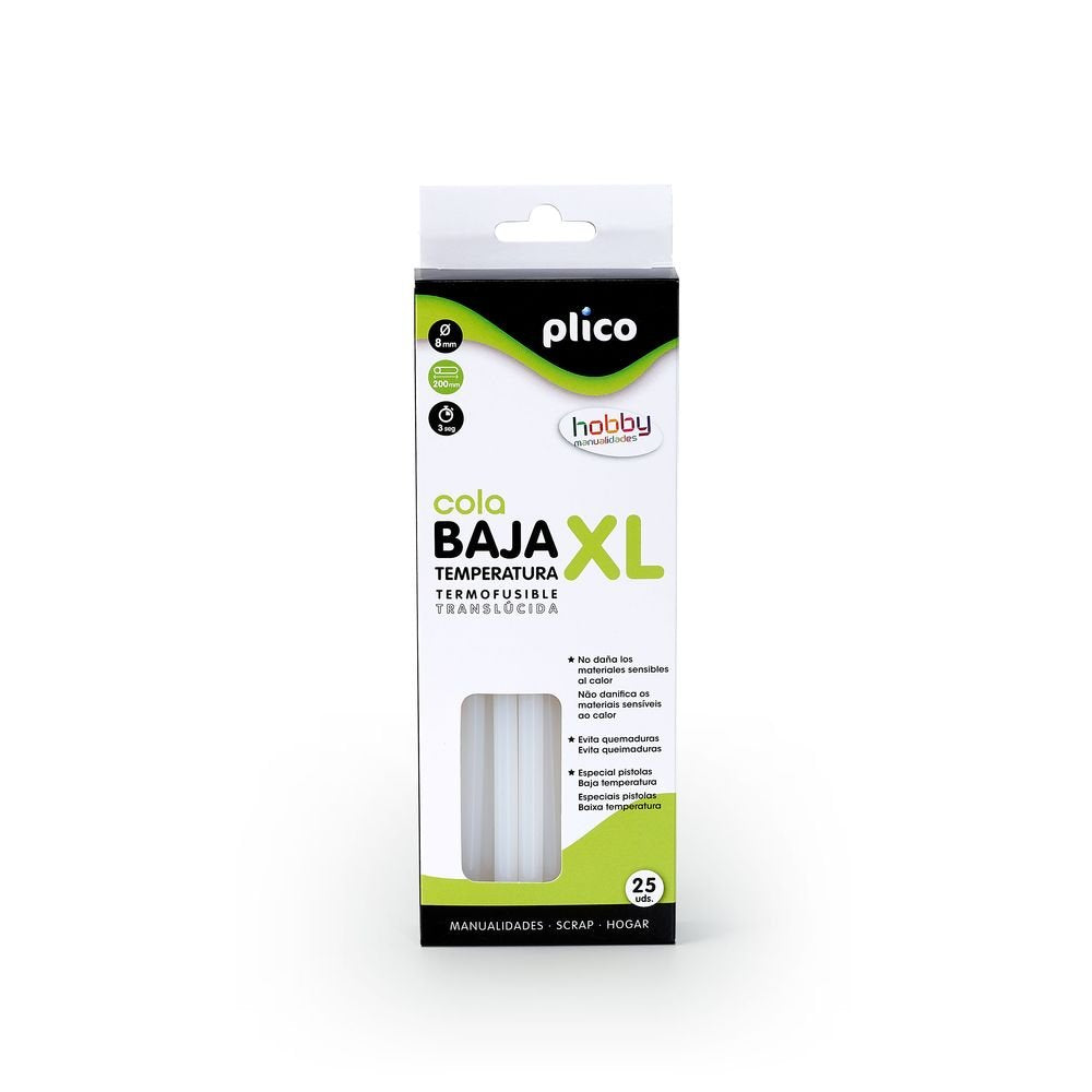 Blister 25 Barritas Mini-xl Baja Temperatura 8 mm x 200 mm Plico