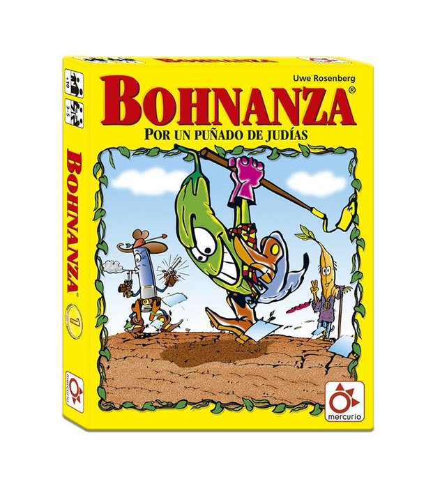 JUEGO DE ESTRATEGIA BOHNANZA POR UN PUÑADO DE JUDIAS | MERCURIO | 1 UNIDAD | 8437015001555 Imagen principal del producto