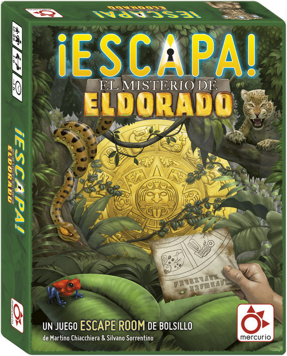 JUEGO DE MESA ESCAPA EL MISTERIO DE ELDORADO | MERCURIO | 1 UNIDAD | 8437015001661