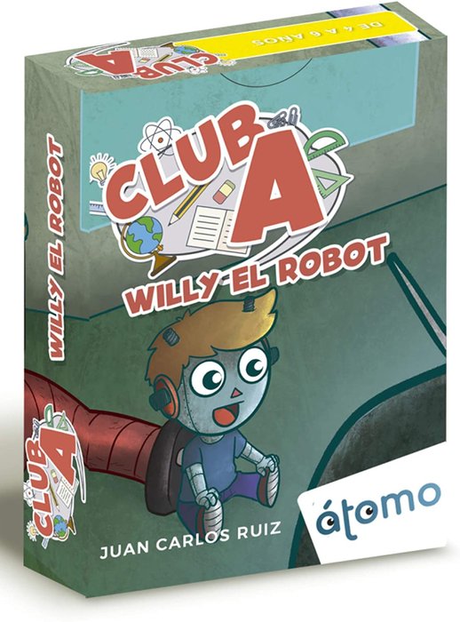Club A. Willy el Robot juego de cartas ATOMO