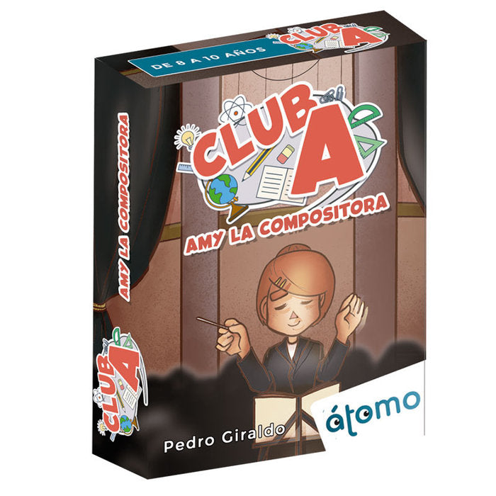 Juego de Cartas Educativo Amy la Compositora Club ATOMO Imagen principal del producto