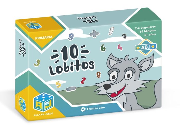 JUEGO EDUCATIVO 10 LOBITOS | ATOMO | 1 UNIDAD | 8437018229666